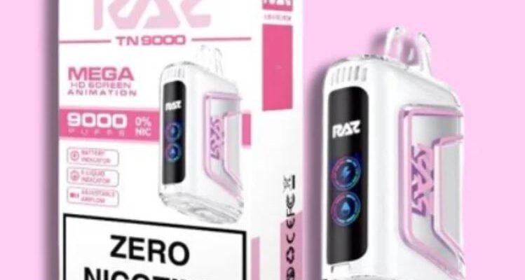 Dive into a symphony of rich, invigorating flavors with the Raz TN9000 Zero Nicotine.