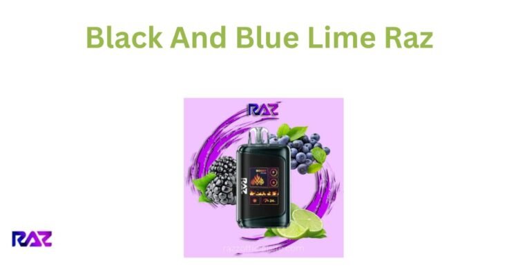 black and blue lime raz