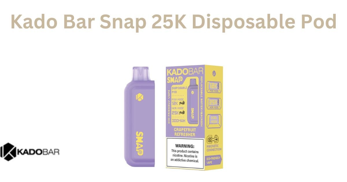 Kado Bar Snap 25K Disposable Pod
